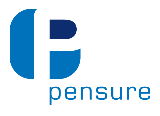 Pensure logo, designed by MR.SMiTH Creative Studio