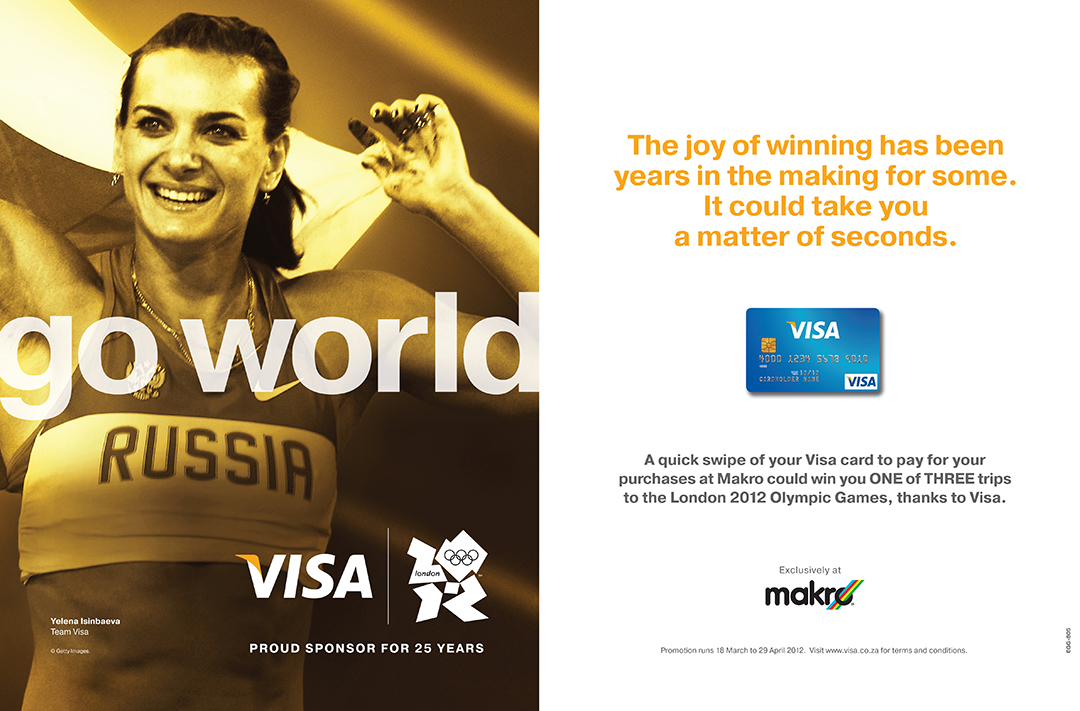 Visa Makro Olympics 2012 advert