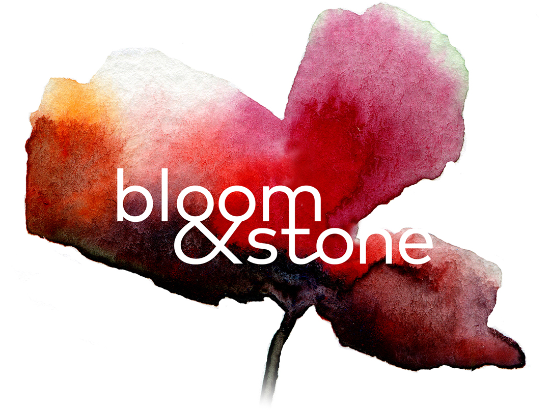 Bloom & Stone logo, designed by MR.SMiTH Creative Studio