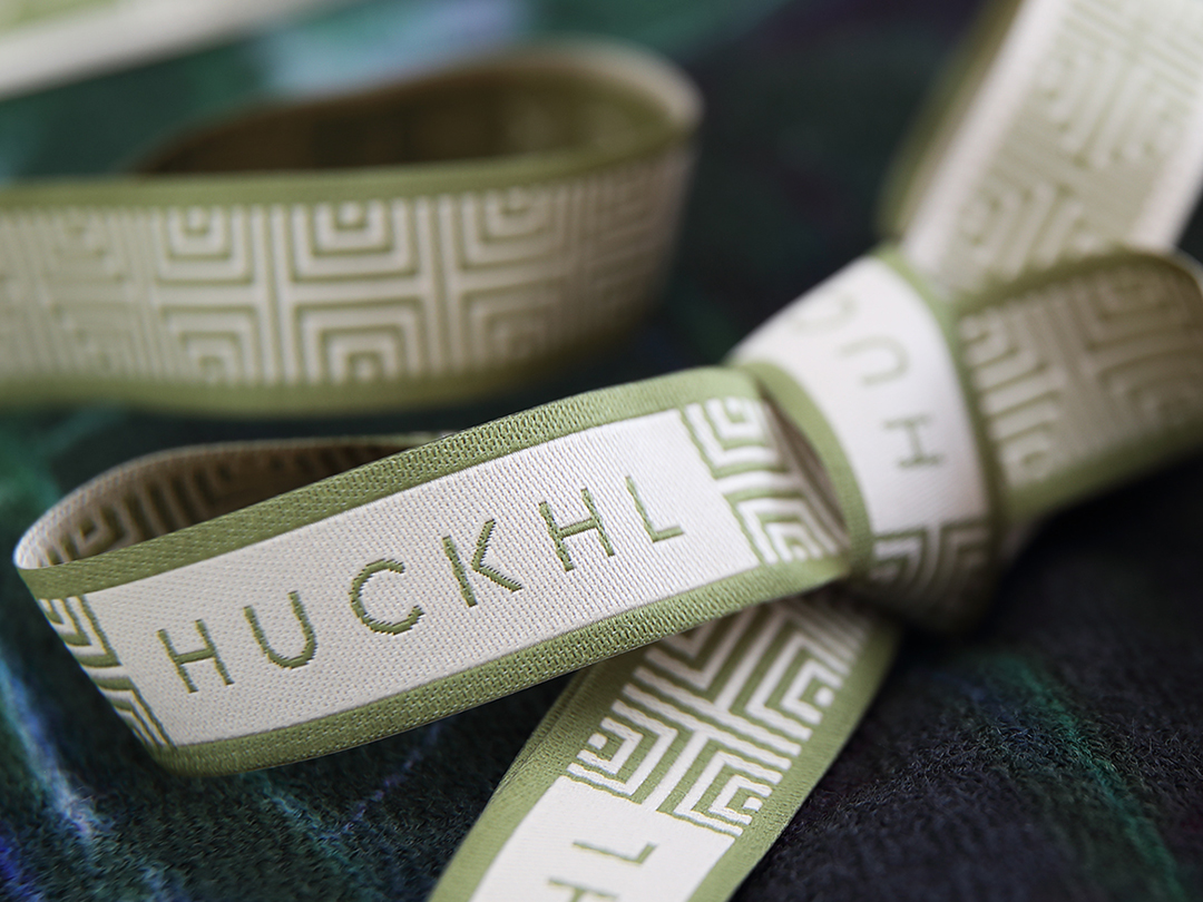Huckhl ribbon, designed by MR.SMiTH Creative Studio