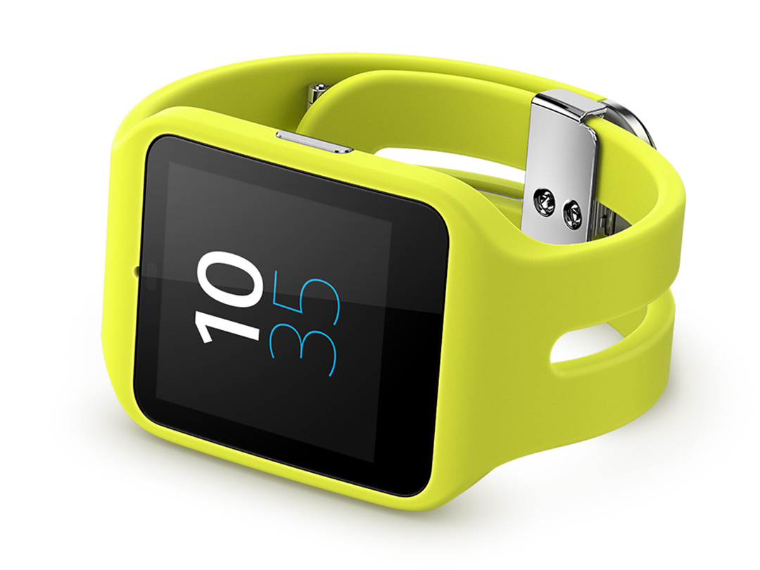 Lime Sony smartwatch