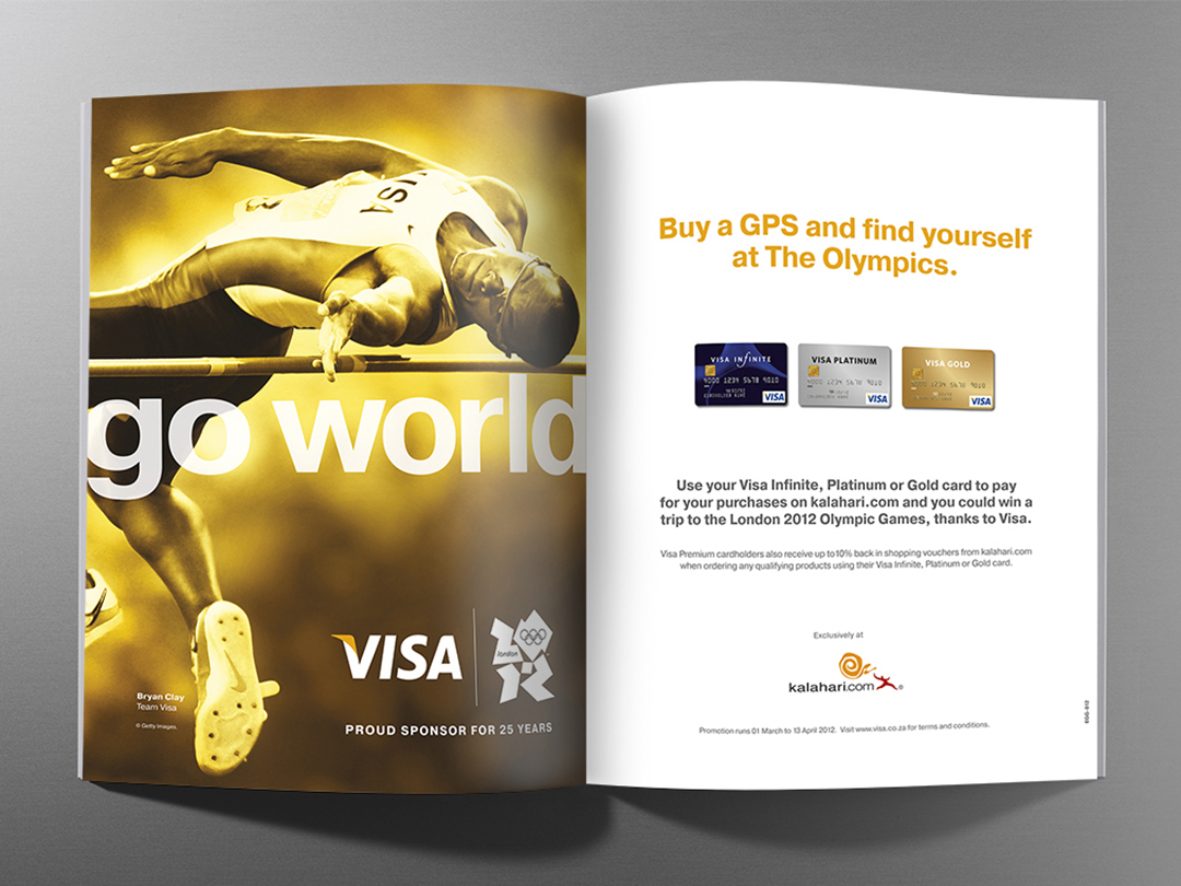 Visa kalahari.com Olympics 2012 advert